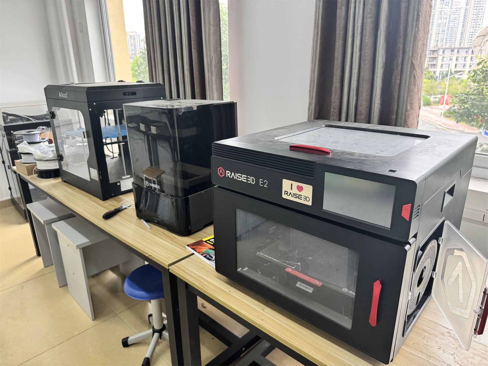 3D打印机工作实拍